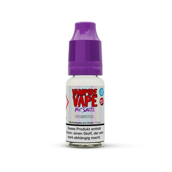 Liquid Nikotinsalz Ice Menthol Vampire Vape 10ml 20mg/ml