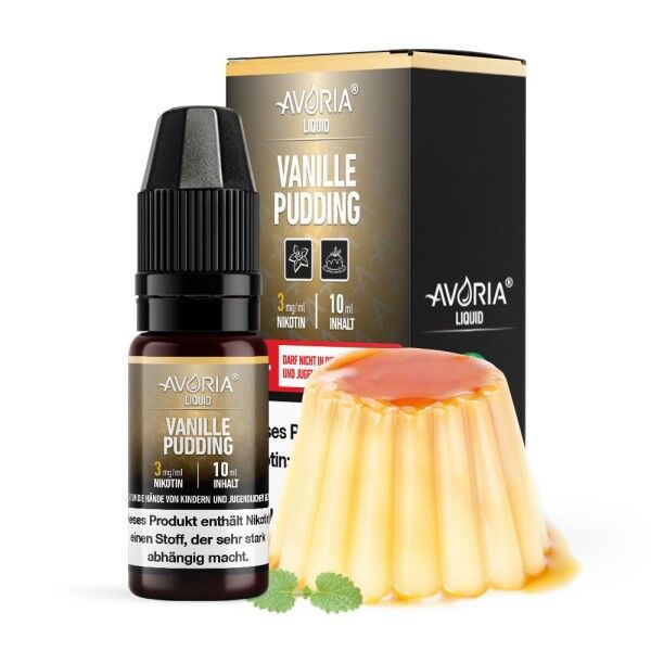 Liquid Vanillepudding Avoria 10ml