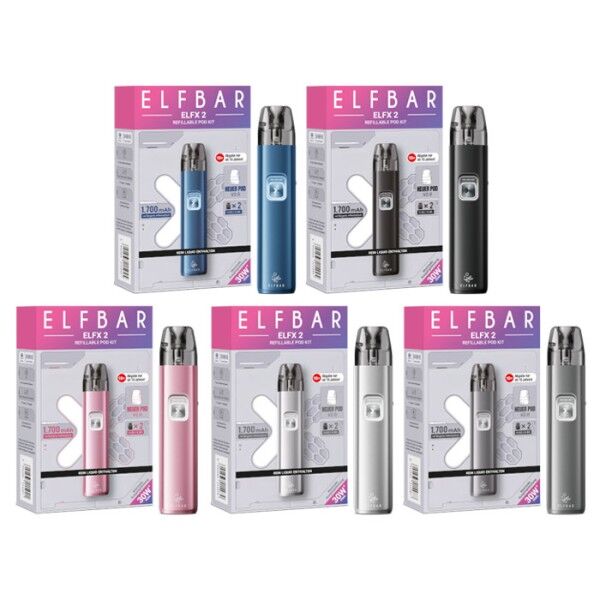 E-Zigaretten Set ELFBAR Elfx 2 1700mAh