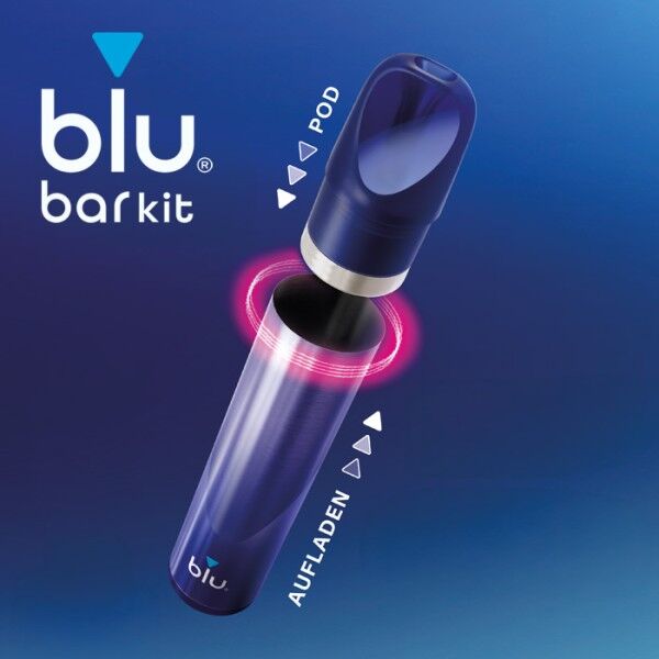*AKTION* Pod mit Liquid für blu mit Akku blu Bar Kit (gratis)
