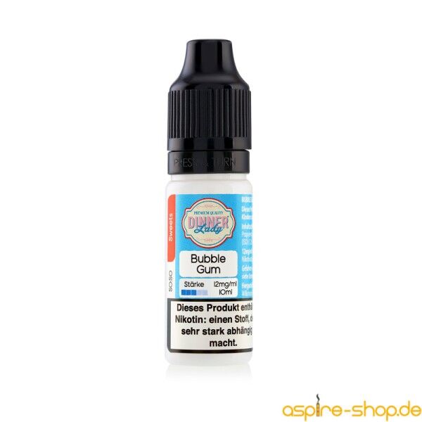 Liquid Sweets 50/50 - Bubble Gum Dinner Lady 10ml