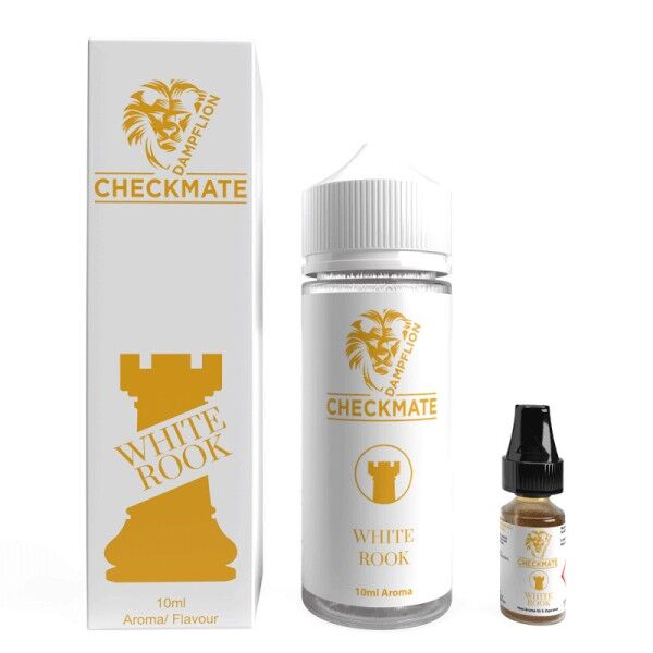 Aroma (Longfill) Checkmate White Rook Dampflion 10ml (120ml Flasche)