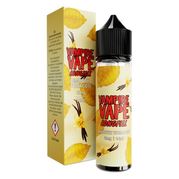 Aroma (Longfill) Vampire Vape - Smooth Tobacco 14ml (60ml Flasche)