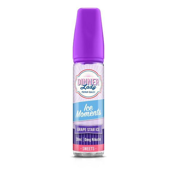 Aroma (Longfill) Grape Star Ice Dinner Lady 20ml (60ml Flasche)