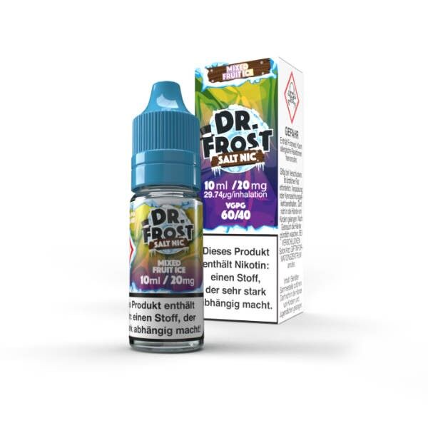 Liquid Nikotinsalz Ice Cold - Mixed Fruit Dr. Frost 10ml 20mg/ml