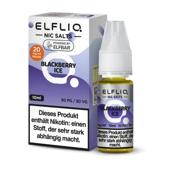 Liquid Nikotinsalz Blackberry Ice ELFLIQ 10ml
