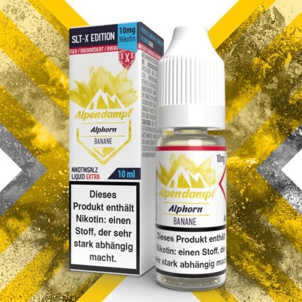 Liquid Nikotinsalz SLT-X Alphorn Alpendampf 10ml