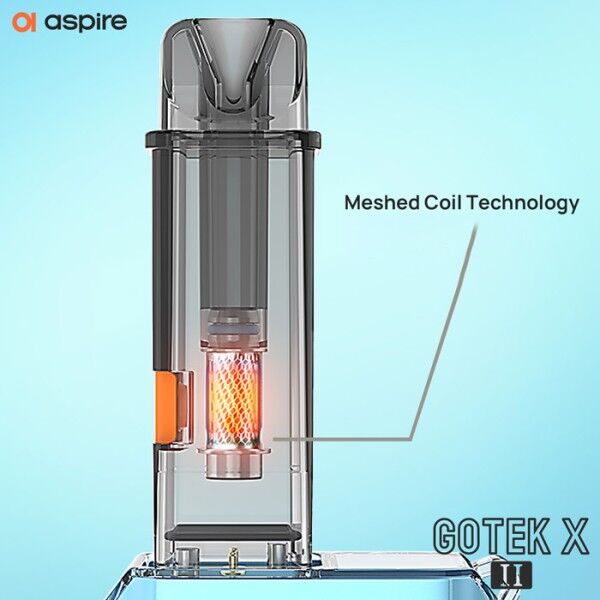 Pod ASPIRE Gotek X 4,5ml 0,6 Ohm Mesh