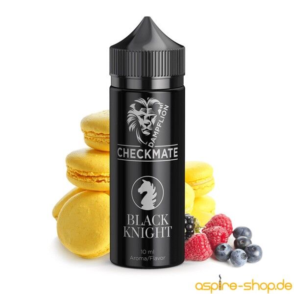 Aroma (Longfill) Checkmate Black Knight Dampflion 10ml (120ml Flasche)