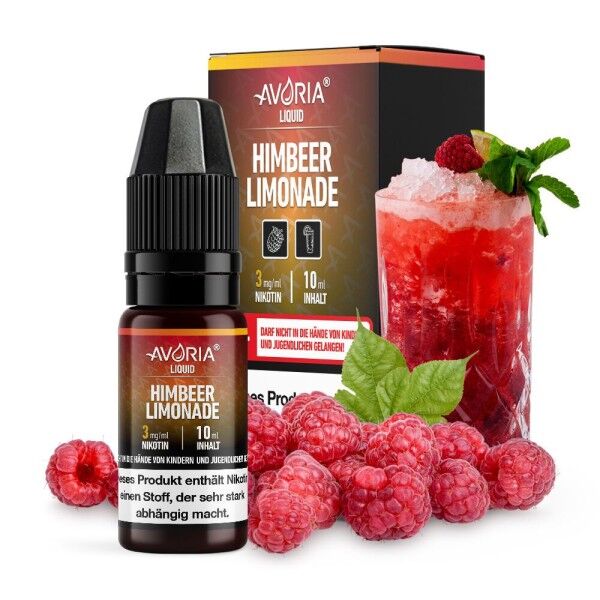 Liquid Himbeer Limonade Avoria 10ml