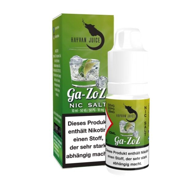 Liquid Nikotinsalz Ga-Zoz Hayvan Juice 10ml 18mg/ml