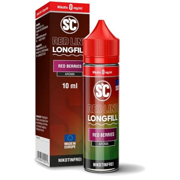 Aroma (Longfill) Red Berries SC Red Line 10ml (60ml Flasche)