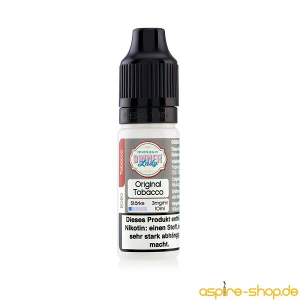 Liquid Tobacco 50/50 - Original Tobacco Dinner Lady 10ml