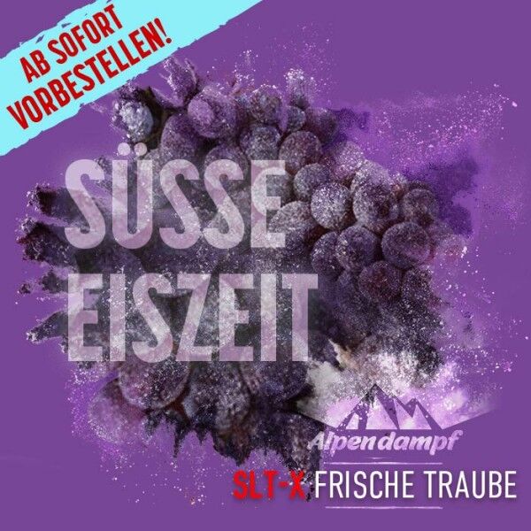 Liquid Nikotinsalz SLT-X Süße Eiszeit Alpendampf 10ml