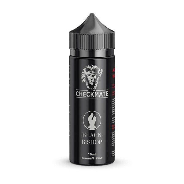 Aroma (Longfill) Checkmate Black Bishop Dampflion 10ml (120ml Flasche)