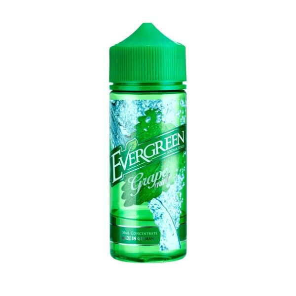 Aroma (Longfill) Grape Mint Evergreen (120ml Flasche)