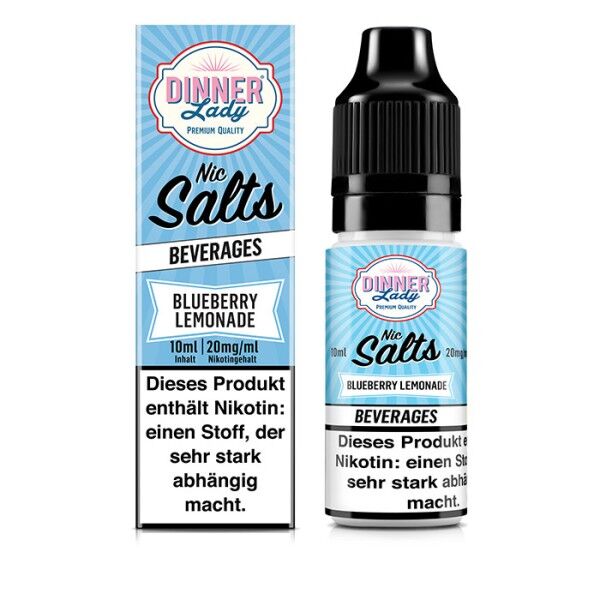 Liquid Nikotinsalz 50/50 - Blueberry Lemonade Dinner Lady 10ml