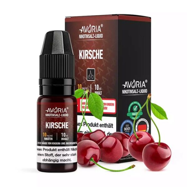 Liquid Nikotinsalz Kirsche Avoria 10ml