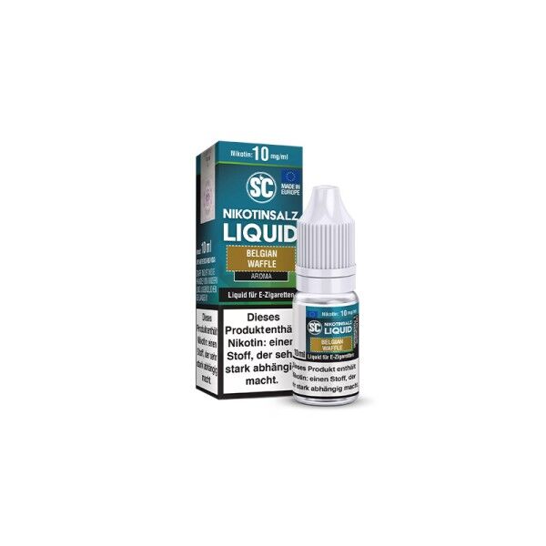 Liquid Nikotinsalz Belgian Waffle SC 10ml