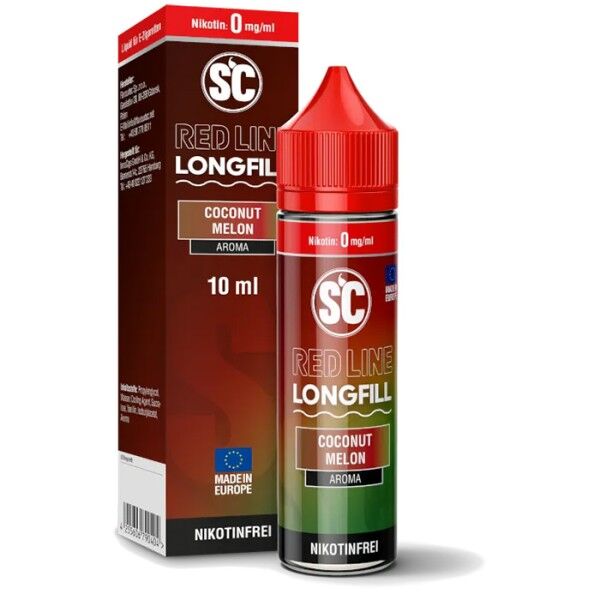 Aroma (Longfill) Coconut Melon SC Red Line 10ml (60ml Flasche)