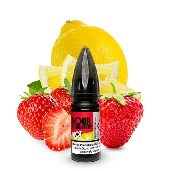 Liquid Nikotinsalz Bar Edition Sour Strawberry Riot Squad 10ml