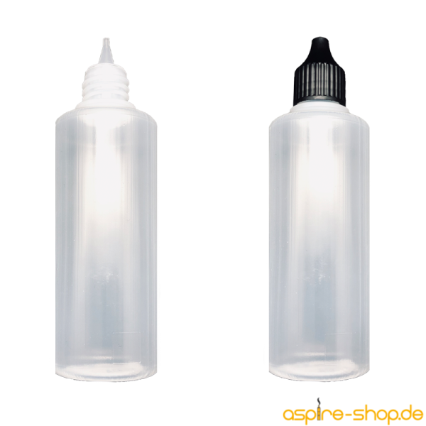 Liquidflasche 100ml LDPE rund mit Deckel