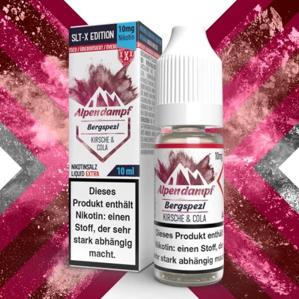 Liquid Nikotinsalz SLT-X Bergspezl Alpendampf 10ml