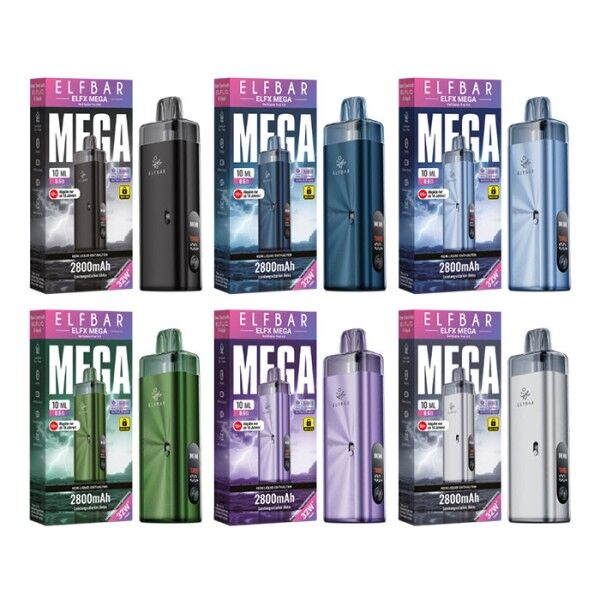 E-Zigaretten Set ELFBAR Elfx Mega 2800mAh