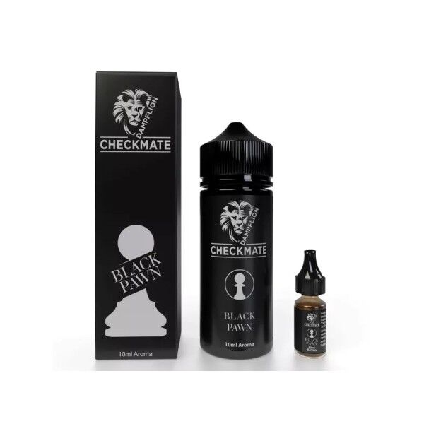 Aroma (Longfill) Checkmate - Black Pawn Dampflion 10ml (120ml Flasche)