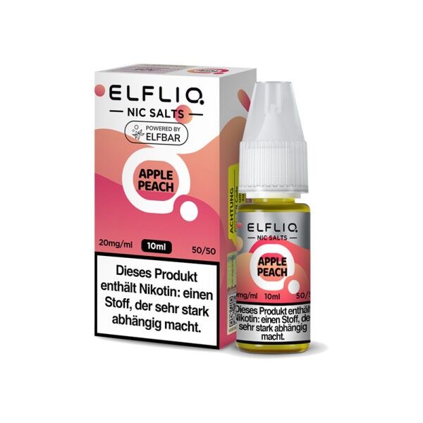 Liquid Nikotinsalz Apple Peach ELFLIQ 10ml