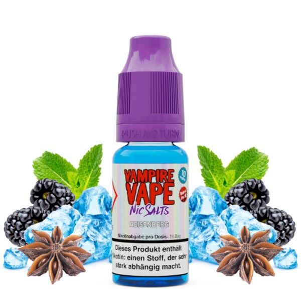 Liquid Nikotinsalz Heisenberg Vampire Vape 10ml