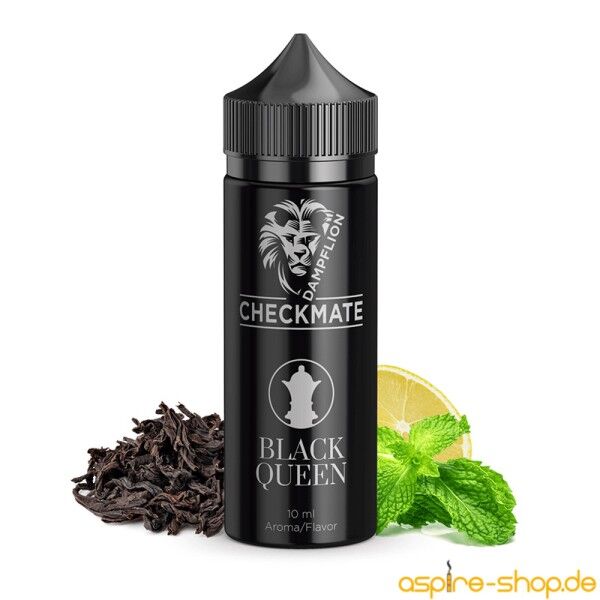 Aroma (Longfill) Checkmate Black Queen Dampflion 10ml (120ml Flasche)