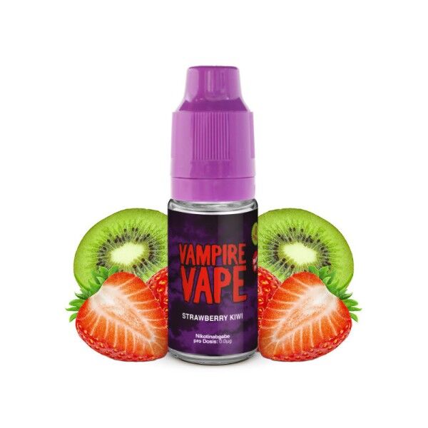 Liquid Strawberry Kiwi Vampire Vape 10ml