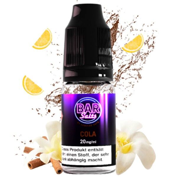 Liquid Nikotinsalz Bar Salts - Cola Vampire Vape 10ml