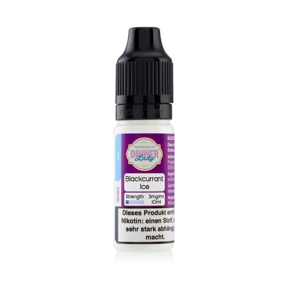 Liquid ICE 50/50 - Blackcurrant ICE Dinner Lady 10ml