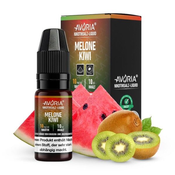 Liquid Nikotinsalz Melone Kiwi Avoria 10ml