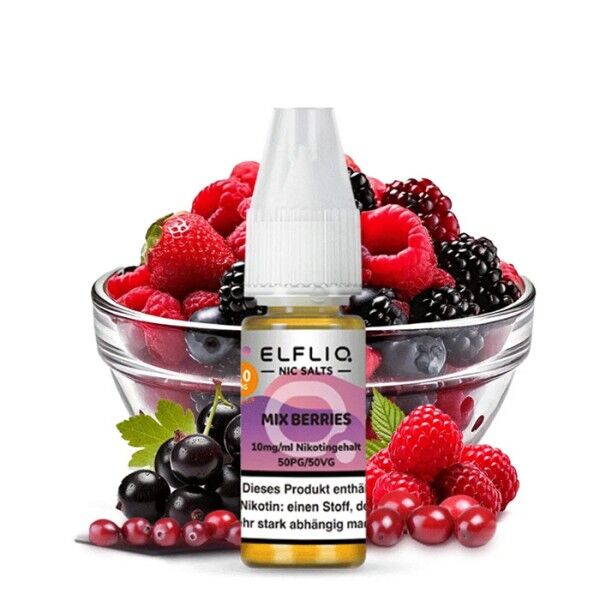 Liquid Nikotinsalz Mix Berries ELFLIQ 10ml