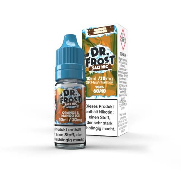 Liquid Nikotinsalz Ice Cold - Orange & Mango Dr. Frost 10ml 20mg/ml