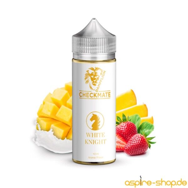 Aroma (Longfill) Checkmate White Knight Dampflion 10ml (120ml Flasche)