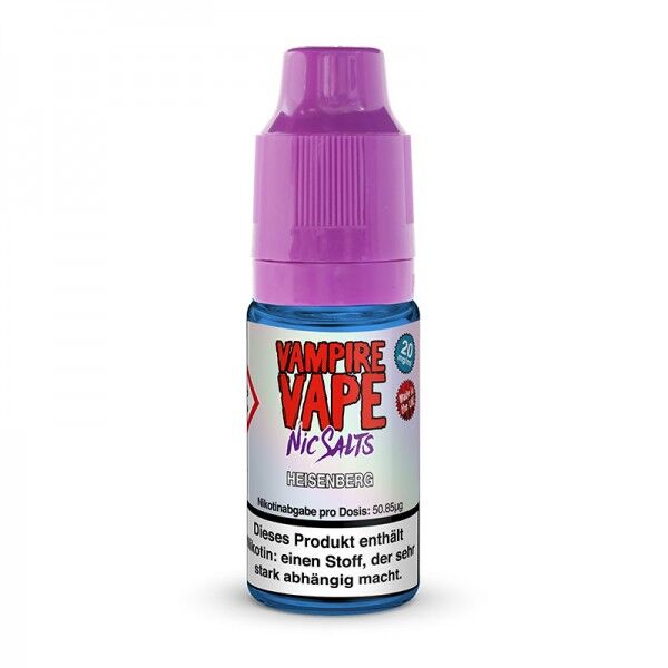 Liquid Nikotinsalz Heisenberg Vampire Vape 10ml 20mg/ml