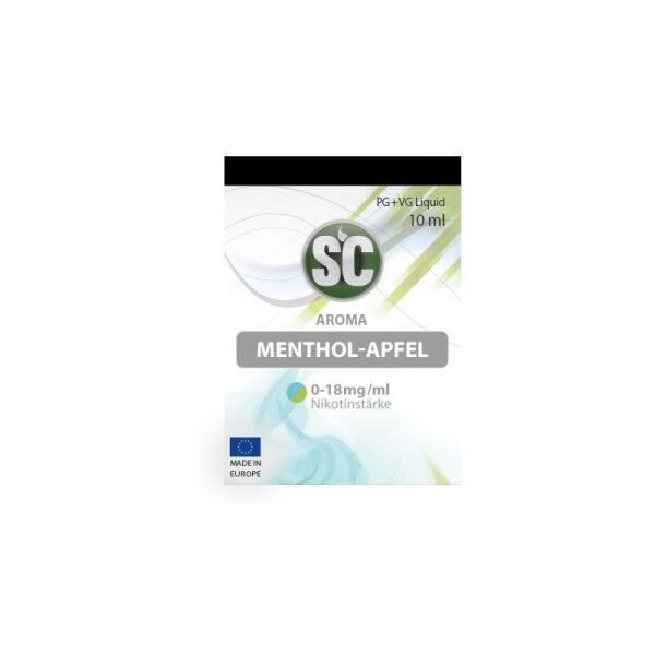 Liquid Menthol Apfel SC 10ml