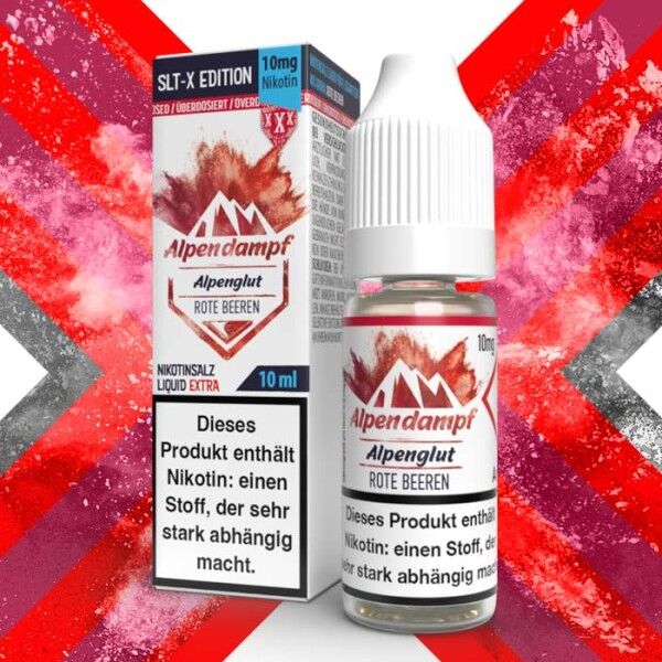 Liquid Nikotinsalz SLT-X Alpenglut Alpendampf 10ml