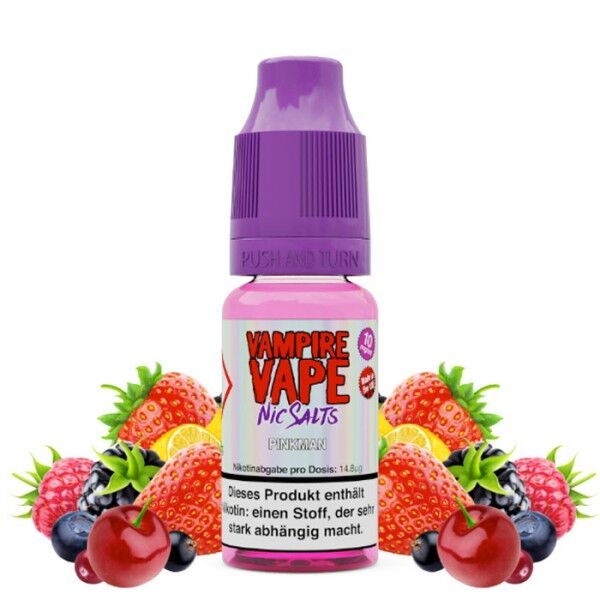 Liquid Nikotinsalz Pinkman Vampire Vape 10ml