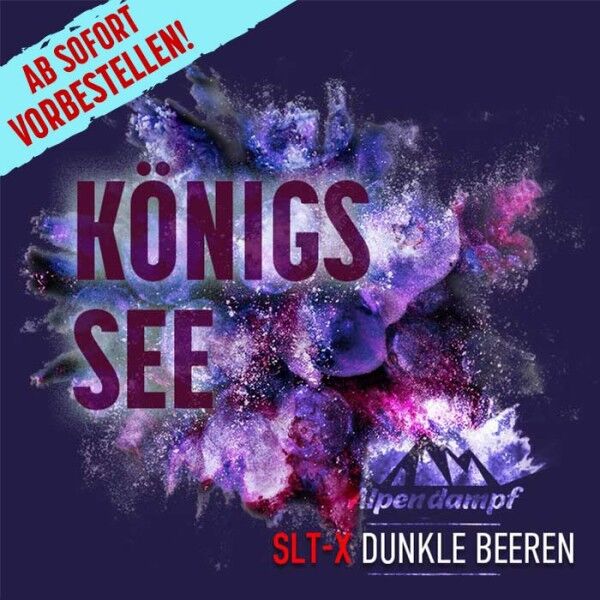 Liquid Nikotinsalz SLT-X Königssee Alpendampf 10ml