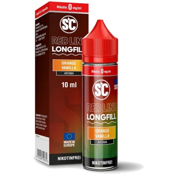 Aroma (Longfill) Orange Vanilla SC Red Line 10ml (60ml Flasche)