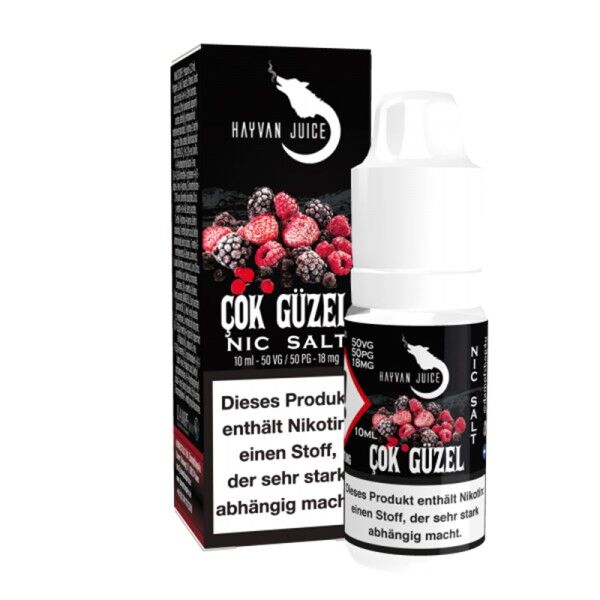 Liquid Nikotinsalz Cok Güzel Hayvan Juice 10ml 18mg/ml