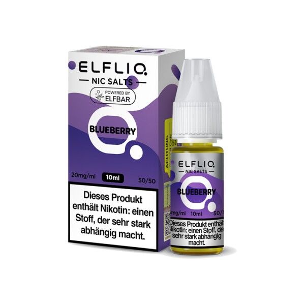 Liquid Nikotinsalz Blueberry ELFLIQ 10ml