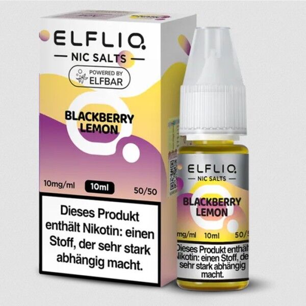 Liquid Nikotinsalz Blackberry Lemon ELFLIQ 10ml