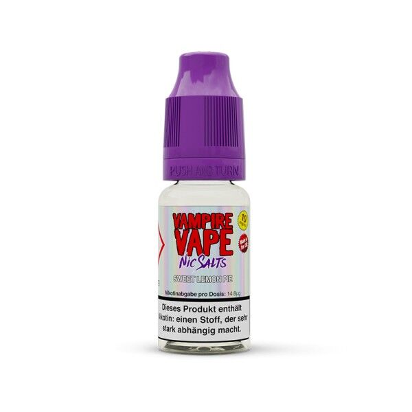 Liquid Nikotinsalz Sweet Lemon Pie Vampire Vape 10ml 20mg/ml