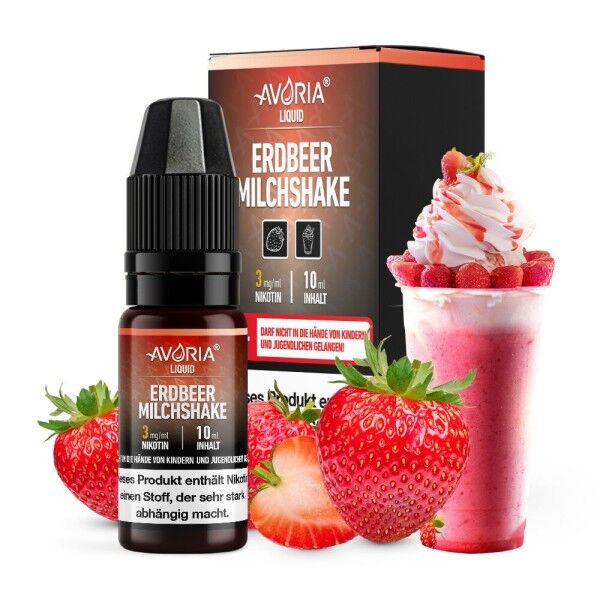 Liquid Erdbeer-Milchshake Avoria 10ml